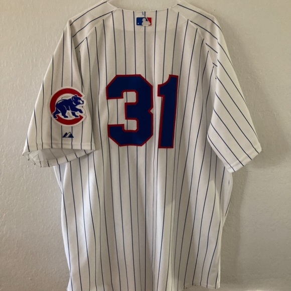 Chicago Cubs #31 Authentic collection Majestic men’s jersey - Picture 2 of 7